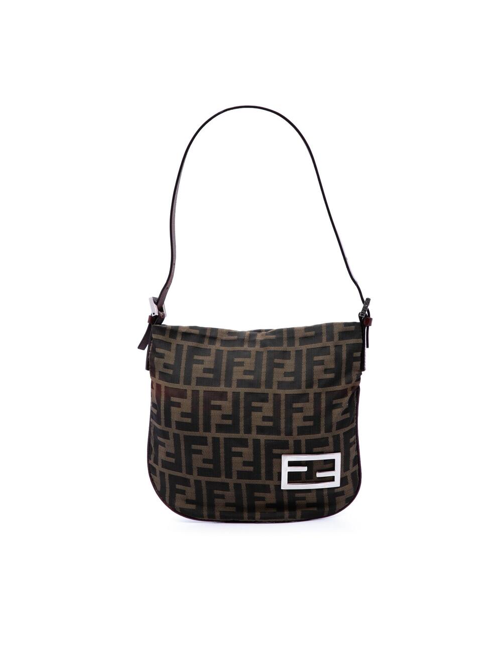 Fendi Vintage Shoulder Bag Zucca Canvas #341989F85B